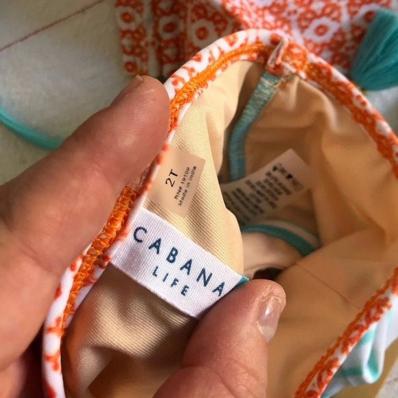 NWOT CABANA LIFE Turks and Caicos Rashguard and Shorts 2 Piece Set - Picture 7 of 8